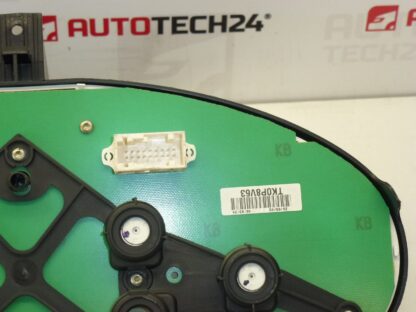 Allarmi tachimetro Peugeot 206 chilometraggio 136000 km 9648836680 6104VA - immagine 3