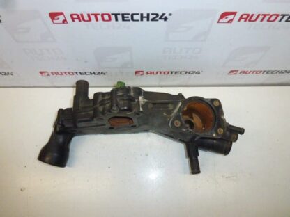 Alloggiamento termostato Citroën Peugeot 2.2 HDI 9643212480 1336V0 - immagine 2