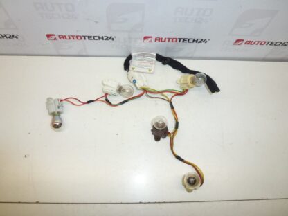 Cablaggio del fanale posteriore destro Peugeot 407 berlina 6351HP