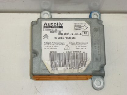 Centralina airbag Citroën Xsara Picasso 550893100 9646757180 8216S2 - immagine 4