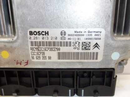 Centralina Bosch EDC16CP39 0281013210 9662935580 1942K9 - immagine 4