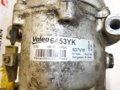 Compressore climatizzatore Sanden SD7V16 1242 9659232180 9645440480 - immagine 2