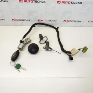 Kit serratura Citroën C8 + 1 chiave 4162Y4 4162Y2