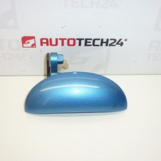 Maniglia della porta anteriore destra Citroën C1 Peugeot 107 blu metallizzato 9101AH