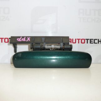 Maniglia porta anteriore destra Citroën Xsara verde metallizzato 9101N3