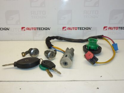 Set di serrature + 2 chiavi Citroën Xsara 4162Z5 - immagine 3