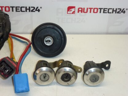 Set serratura 1 chiave Citroën Berlingo Peugeot Partner fino al 2002 4162AN 4162AP - immagine 2