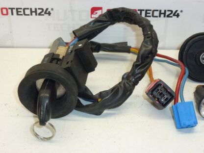Set serratura 1 chiave Citroën Berlingo Peugeot Partner fino al 2002 4162AN 4162AP - immagine 3