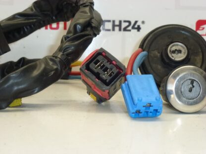Set serratura 1 chiave Citroën Berlingo Peugeot Partner fino al 2002 4162AN 4162AP - immagine 4