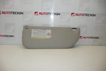 Visiera parasole Citroën C2 C3 illuminazione - destra 8143KN - immagine 4