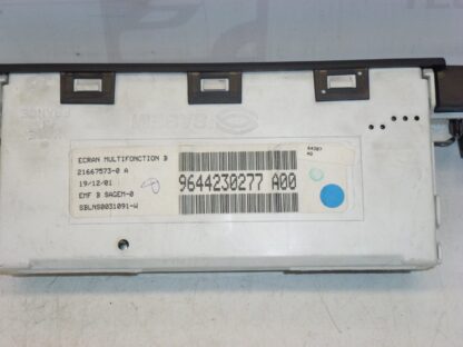 Radio Peugeot 406 e display del computer 9644230277 - immagine 3