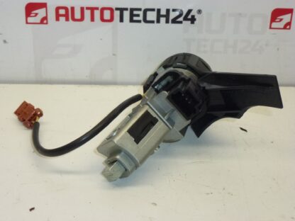 Serie di serrature più una chiave Peugeot 207 4162KF 4162NW - immagine 2