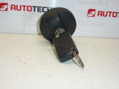 Serie di serrature più una chiave Peugeot 207 4162KF 4162NW - immagine 4
