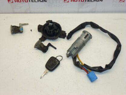 Set serratura Peugeot 206 1 chiave 4162EW 4162Z1 - immagine 3