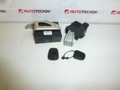 Imo + telecomando Citroën C1 Peugeot 107 6545PR 6545PN 89780-0H021 89740-0H011 - immagine 2