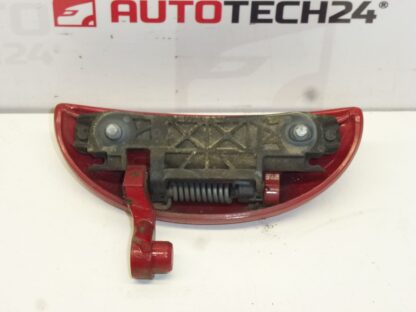 Maniglia porta posteriore destra Citroën C1 Peugeot 107 rosso 9101AN - immagine 3