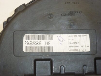 Tachimetro Citroën C2 C3 chilometraggio 106000 km 9660225880 6105WL - immagine 3