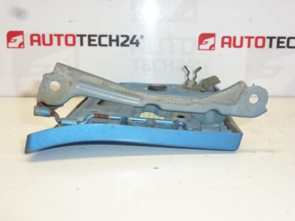 Coperchio tappo serbatoio blu metallizzato Peugeot 107 Citroën C1 1517C5 1517C9 - immagine 2