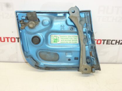 Coperchio tappo serbatoio blu metallizzato Peugeot 107 Citroën C1 1517C5 1517C9 - immagine 4