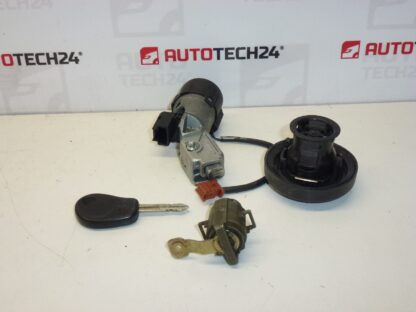 Set serratura + 1 chiave Citroën C5 05-07 4162HE - immagine 3
