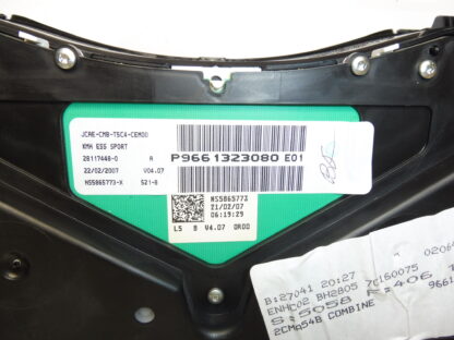 Tachimetro Peugeot 307 chilometraggio 139mila km 9661323080 - immagine 2