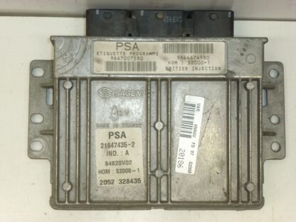 ECU Sagem S2000-1 1.8 16V 9644674980 9647007580 - immagine 3