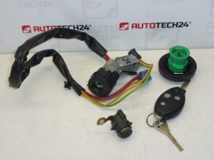 Set serratura + una chiave Citroën C5 01-07 4162Z0 4162CE - immagine 2