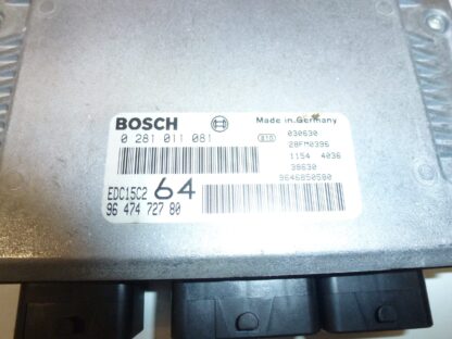 ECU Bosch EDC15C2 0281011081 9647472780 - immagine 2