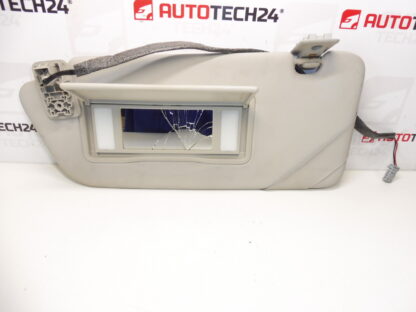 Visiera parasole Peugeot 3008 5008 sinistra 816334 16115131BJ - immagine 2