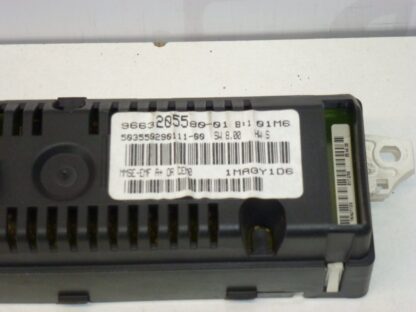 Display della radio del computer Peugeot 207 9663205580 6593F5 - immagine 2